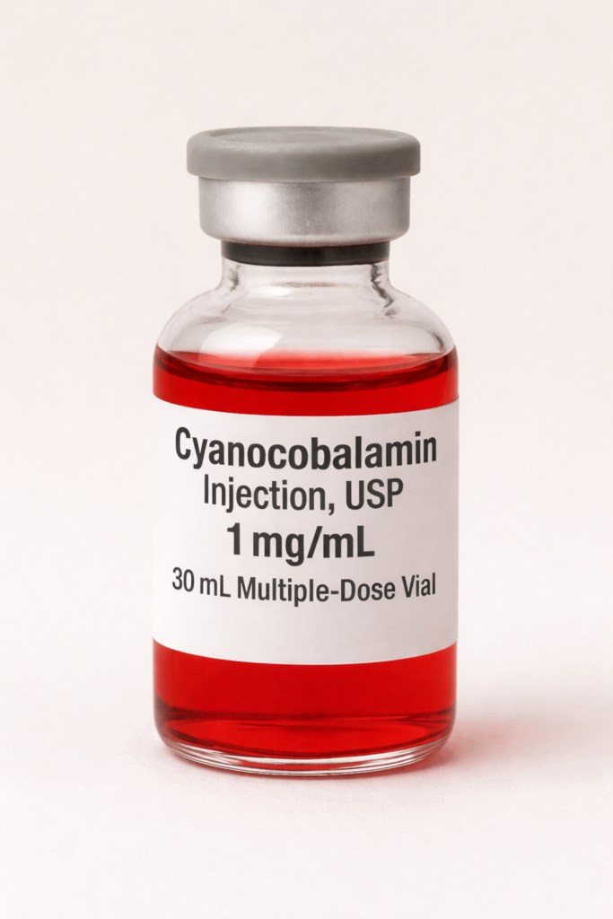 cyanocobalamin B12 injection