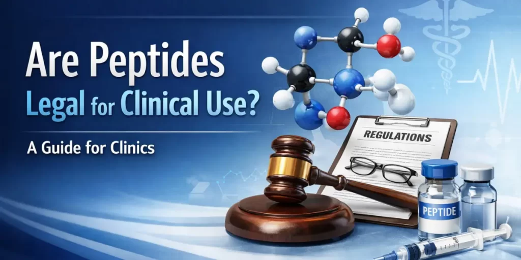 are peptides legal for clinics