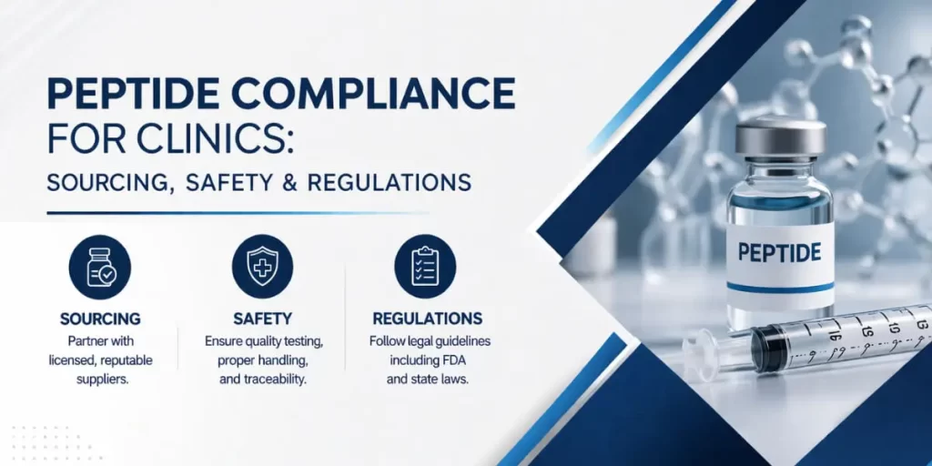 peptide compliance for clinics