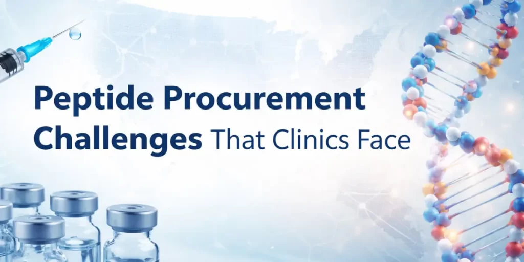 peptide procurement challenges for clinics