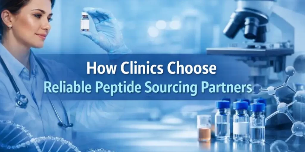 peptide sourcing partners for clinics