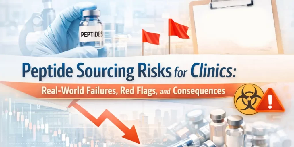 peptide sourcing risks for clinics